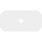 Ekena Millwork Emerald Architectural Grade PVC Ceiling Medallion, 30"W x 15"H x 3"ID x 10 1/2"C x 1"P, One-Piece CMP30X15ED-03000 - alternate 2